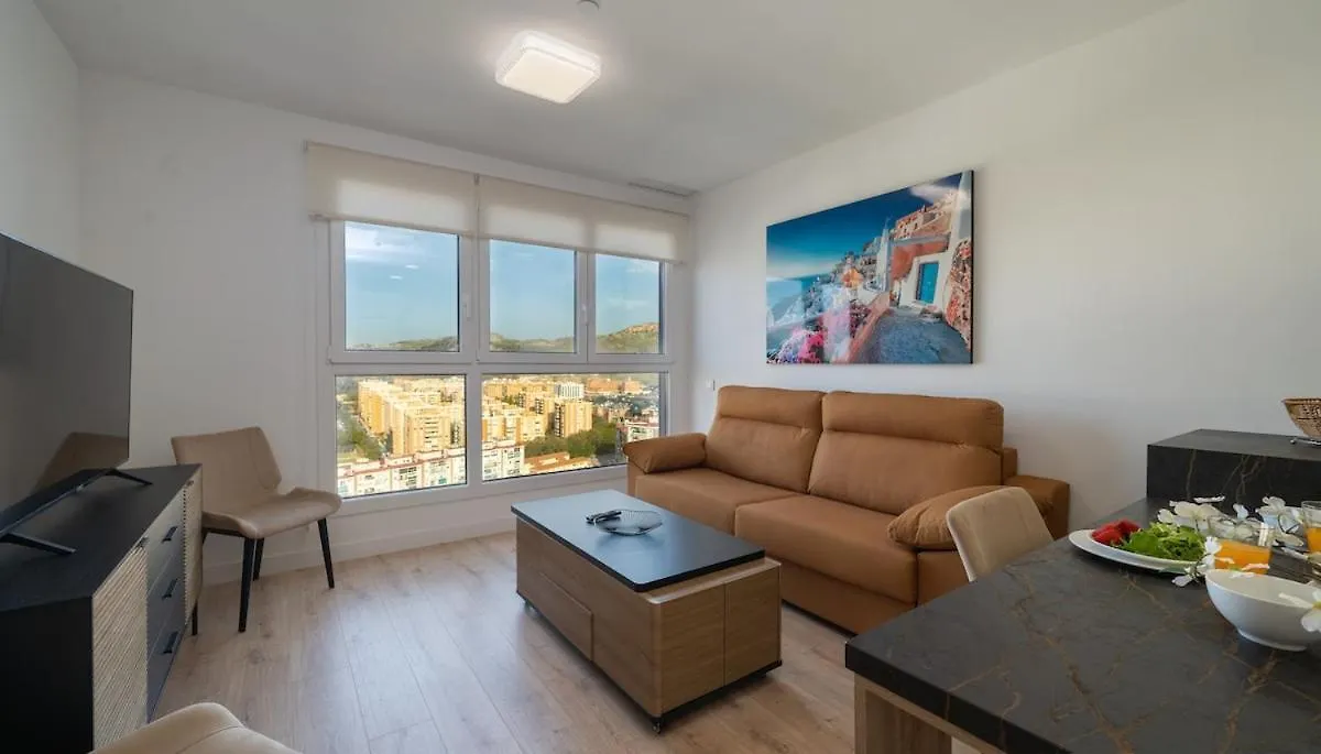 Xpce Urban 17 Malaga Skyline - Parking Free Apartment Spain